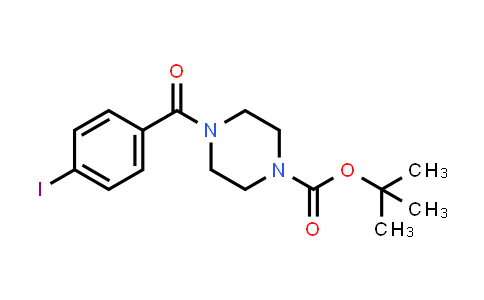 tert-Butyl 4-(4-iodophenyl)carbonylpiperazine-1-carboxylate