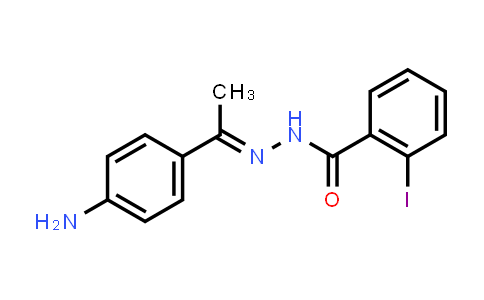 N'-[(E)-1-(4-Aminophenyl)ethylidene]-2-iodobenzohydrazide