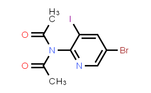 N-Acetyl-N-(5-bromo-3-iodo-2-pyridinyl)acetamide