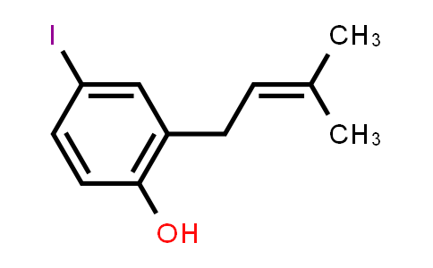 4-Iodo-2-(3-methyl-2-butenyl)phenol