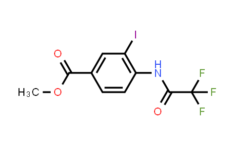 Methyl 3-iodo-4-[(2,2,2-trifluoroacetyl)amino]benzoate