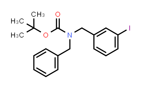 Benzyl-(3-iodobenzyl)carbamic acid tert-butyl ester