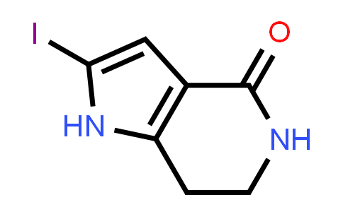 2-Iodo-1,5,6,7-tetrahydropyrrolo[3,2-c]pyridin-4-one