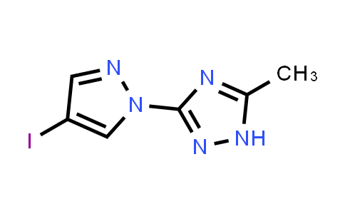 3-(4-Iodo-1H-pyrazol-1-yl)-5-methyl-1H-1,2,4-triazole