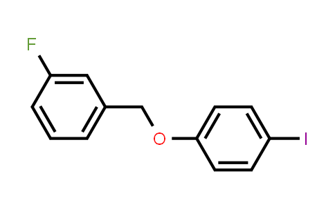 1-Fluoro-3-[(4-iodophenoxy)methyl]benzene