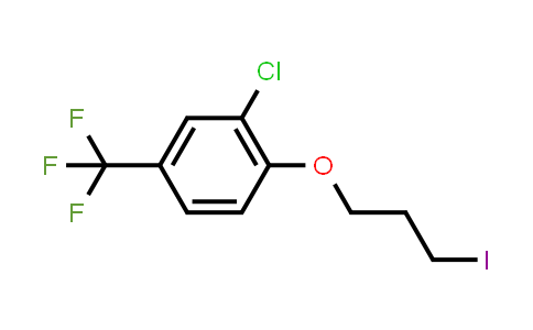 2-Chloro-1-(3-iodopropoxy)-4-(trifluoromethyl)benzene