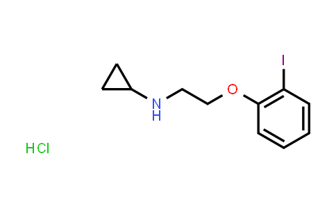 N-[2-(2-Iodophenoxy)ethyl]cyclopropanamine hydrochloride