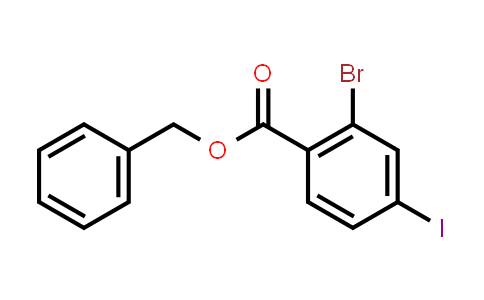 2-Bromo-4-iodobenzoic acid benzyl ester