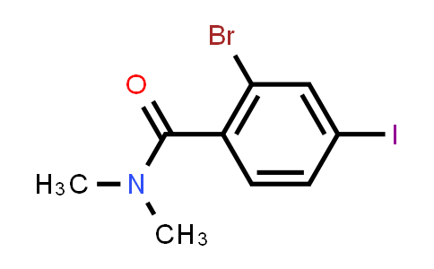 2-Bromo-4-iodo-N,N-dimethylbenzamide