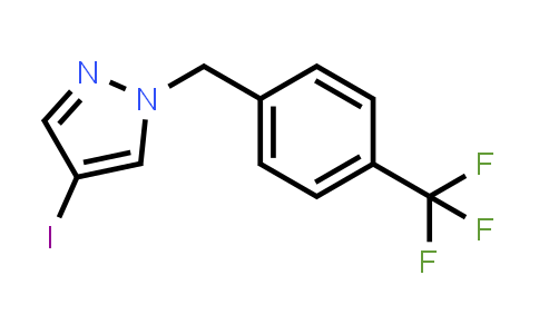 4-Iodo-1-(4-trifluoromethylbenzyl)-1H-pyrazole