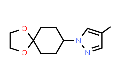 1-(1,4-Dioxaspiro[4.5]dec-8-yl)-4-iodo-1H-pyrazole