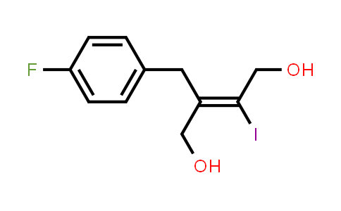 (Z)-2-(4-Fluorobenzyl)-3-iodobut-2-ene-1,4-diol