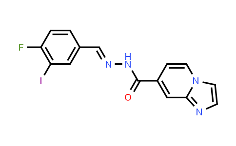 N'-[(4-Fluoro-3-iodophenyl)methylene]imidazo[1,2-a]pyridine-7-carbohydrazide