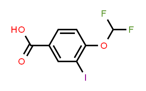 4-(Difluoromethoxy)-3-iodobenzoic acid