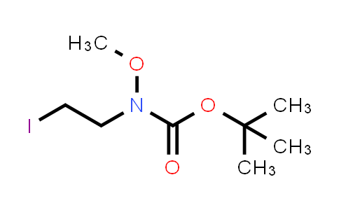 Carbamic acid, N-(2-iodoethyl)-N-methoxy-, 1,1-dimethylethyl ester