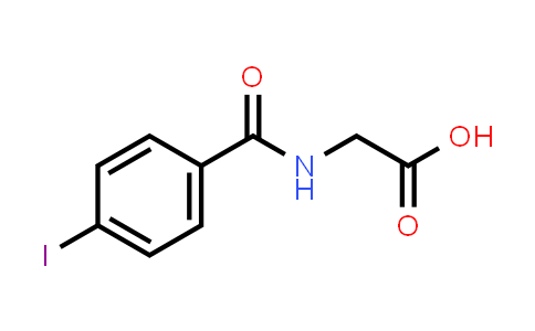 2-[(4-Iodobenzoyl)amino]acetic acid