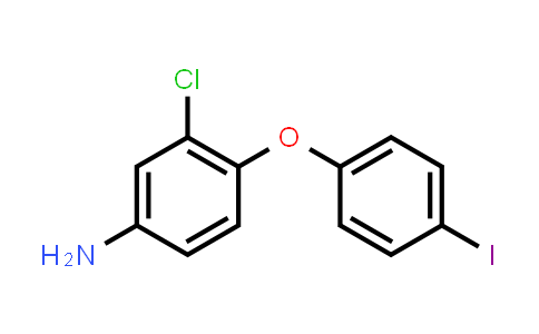 3-Chloro-4-(4-iodophenoxy)aniline