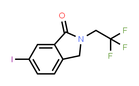 6-Iodo-2-(2,2,2-trifluoroethyl)-2,3-dihydroisoindol-1-one