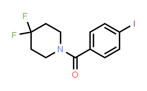 (4,4-Difluoropiperidin-1-yl)-(4-iodophenyl)-methanone