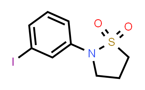 2-(3-Iodophenyl)-isothiazolidine 1,1-dioxide