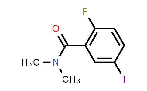 2-Fluoro-5-iodo-N,N-dimethylbenzamide