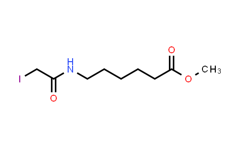 Hexanoic acid, 6-[(2-iodoacetyl)amino]-, methyl ester