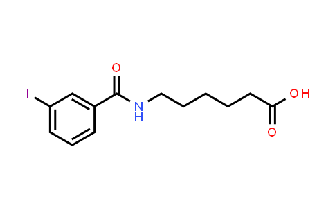 Hexanoic acid, 6-[(3-iodobenzoyl)amino]-