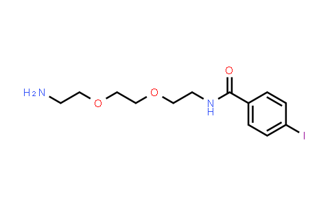 Benzamide, N-[2-[2-(2-aminoethoxy)ethoxy]ethyl]-4-iodo-