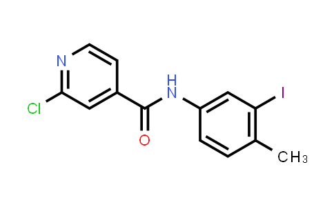 2-Chloro-N-(3-iodo-4-methylphenyl)-isonicotinamide