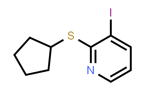 2-Cyclopentylsulfanyl-3-iodopyridine