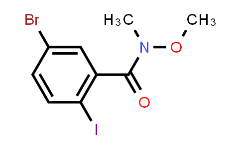 5-Bromo-2-iodo-N-methoxy-N-methylbenzamide