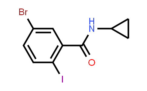 5-Bromo-N-cyclopropyl-2-iodobenzamide
