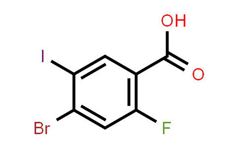 4-Bromo-2-fluoro-5-iodobenzoic acid