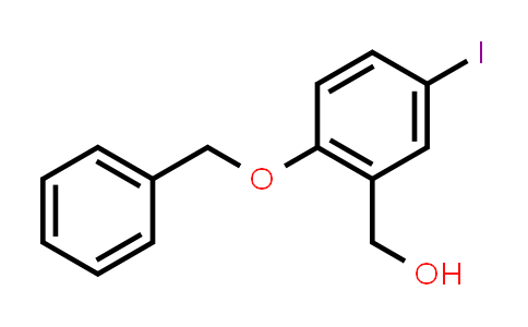 (2-(Benzyloxy)-5-iodophenyl)methanol