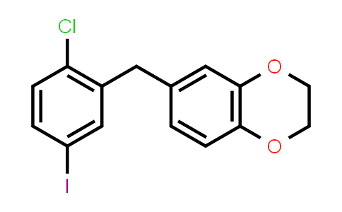 6-(2-Chloro-5-iodobenzyl)-2,3-dihydrobenzo[b][1,4]dioxine