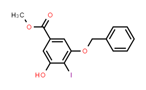 3-Benzyloxy-5-hydroxy-4-iodobenzoic acid methyl ester