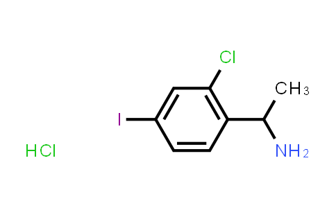 1-(2-Chloro-4-iodo-phenyl)-ethylamine hydrochloride