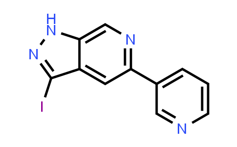 3-Iodo-5-(pyridin-3-yl)-1H-pyrazolo[3,4-c]pyridine