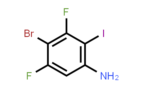 4-Bromo-3,5-difluoro-2-iodoaniline