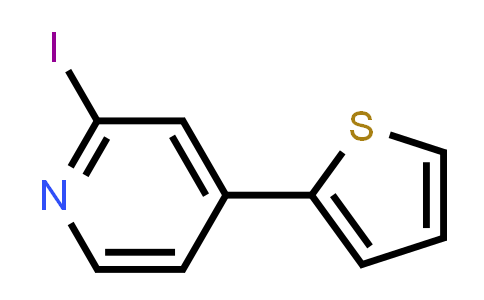 2-Iodo-4-thiophen-2-yl-pyridine