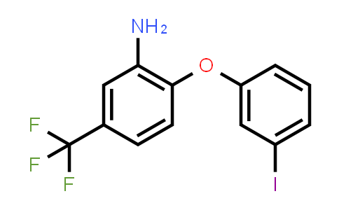 2-(3-Iodophenoxy)-5-trifluoromethyl-phenylamine