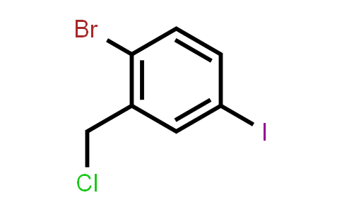 2-Bromo-5-iodobenzyl chloride