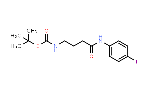 [3-(4-Iodophenylcarbamoyl)-propyl]-carbamic acid tert-butyl ester