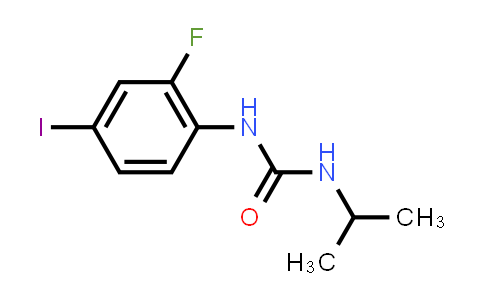 1-(2-Fluoro-4-iodophenyl)-3-(propan-2-yl)urea