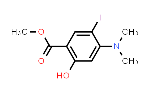 Methyl 4-(dimethylamino)-2-hydroxy-5-iodobenzoate