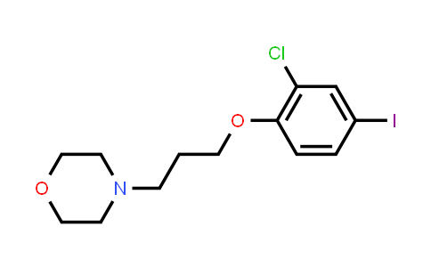 4-(3-(2-Chloro-4-iodophenoxy)propyl)morpholine