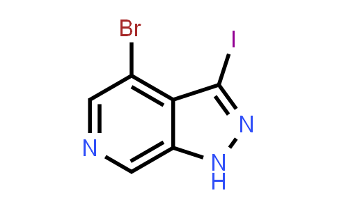 4-Bromo-3-iodo-1H-pyrazolo[3,4-c]pyridine