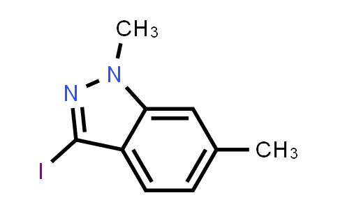 3-Iodo-1,6-dimethyl-1H-indazole