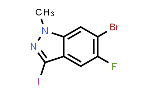 6-Bromo-5-fluoro-3-iodo-1-methyl-1H-indazole