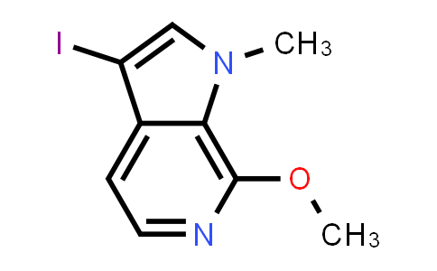 3-Iodo-7-methoxy-1-methyl-1H-pyrrolo[2,3-c]pyridine